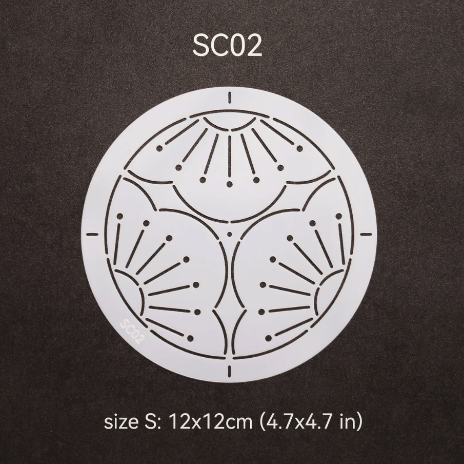 Sashiko Stencil - SC02