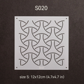 Sashiko Stencil - S020