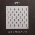 Sashiko Stencil - S022