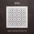 Sashiko Stencil - S036