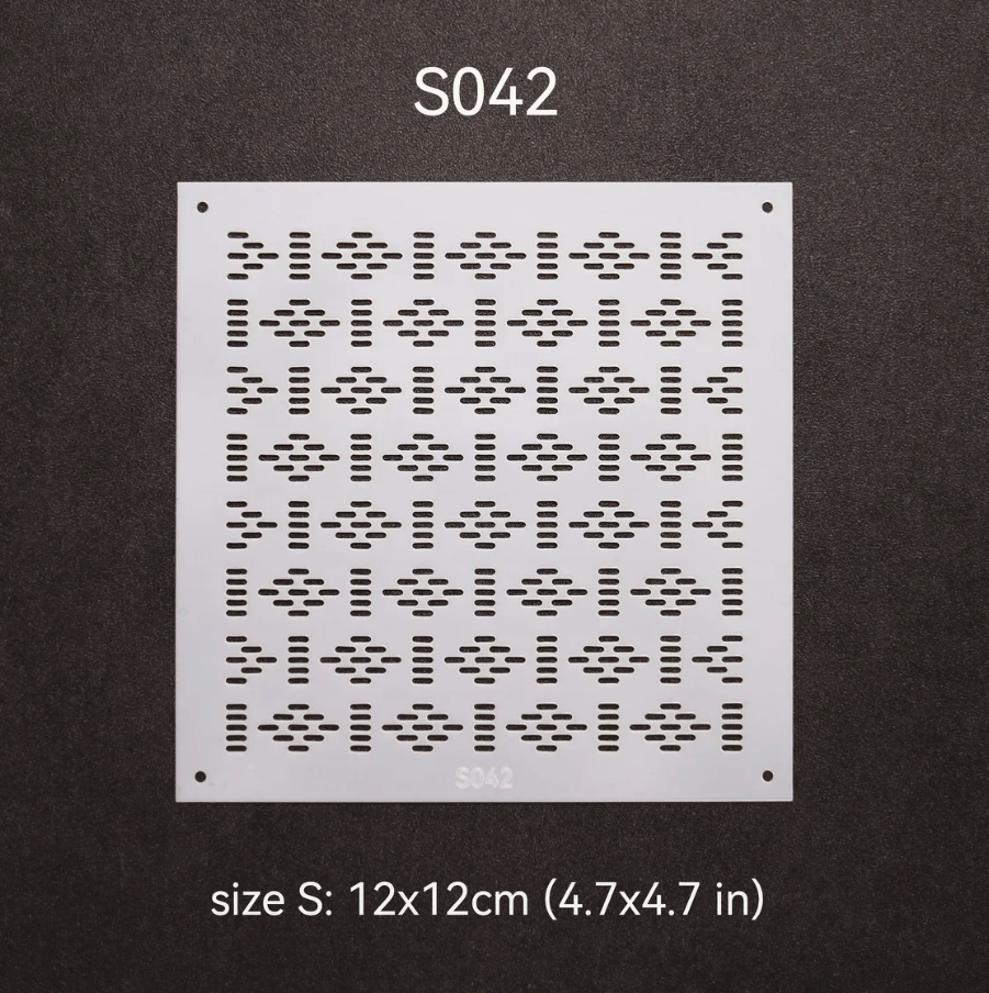 Sashiko Stencil - S042