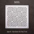 Sashiko Stencil - S055