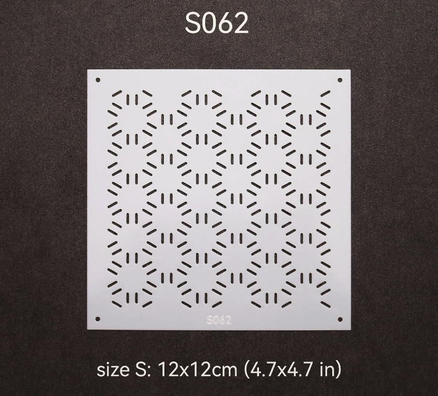 Sashiko Stencil - S062