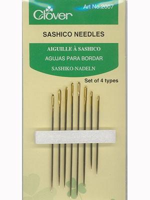 Clover Sashiko Needles, 4 Sizes / 8 Needles